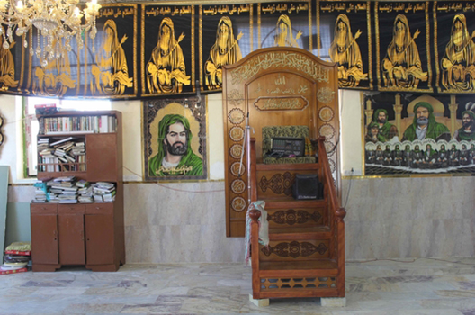 Why an Iran-backed paramilitary group has rebuilt a shrine in a ruined Iraqi city