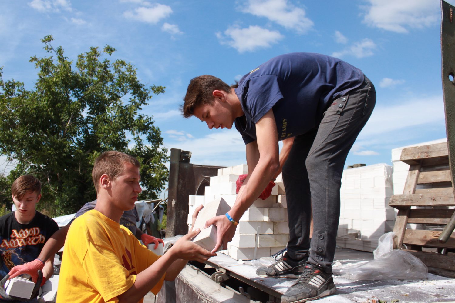 Rebuilding Ukraine one house at a time