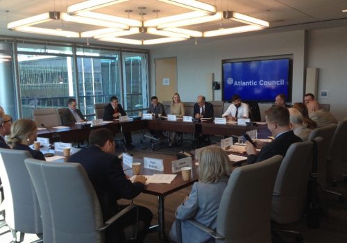 The Atlantic Council In September