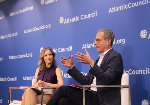 Richard Stengel and Michelle Kosinski