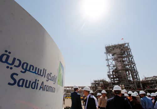 Saudi Aramco oil facility