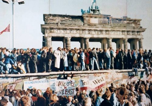 The fall of the Berlin Wall