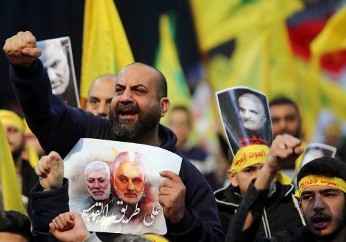 Soleimani’s grave isn’t all hearts and roses, like Hezbollah fighters