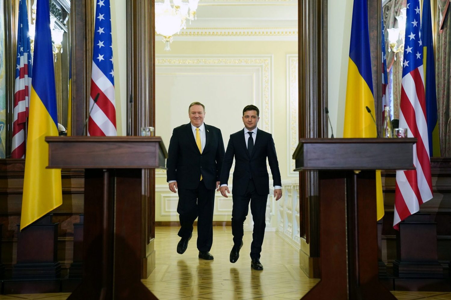 Impeachment drama gives Ukraine a US brand boost