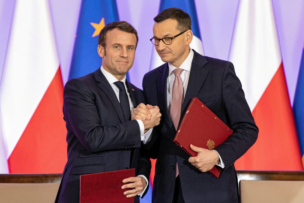 France and Poland: Helicopters, forks, and reconnections