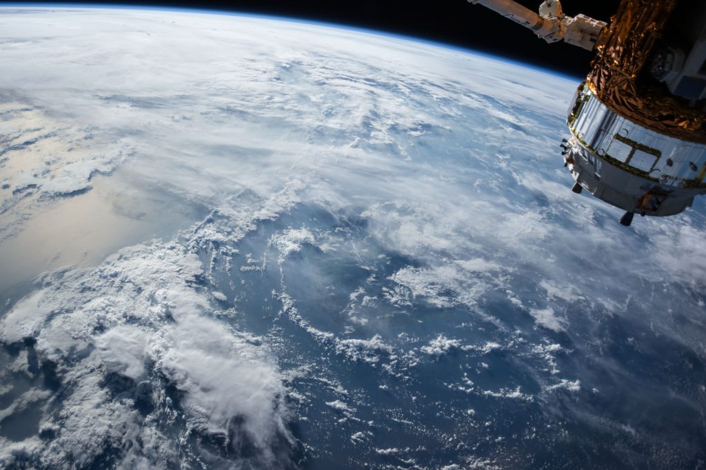 example of satellite technology in space