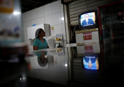 Coronavirus will worsen Venezuela’s emergency, interim president says