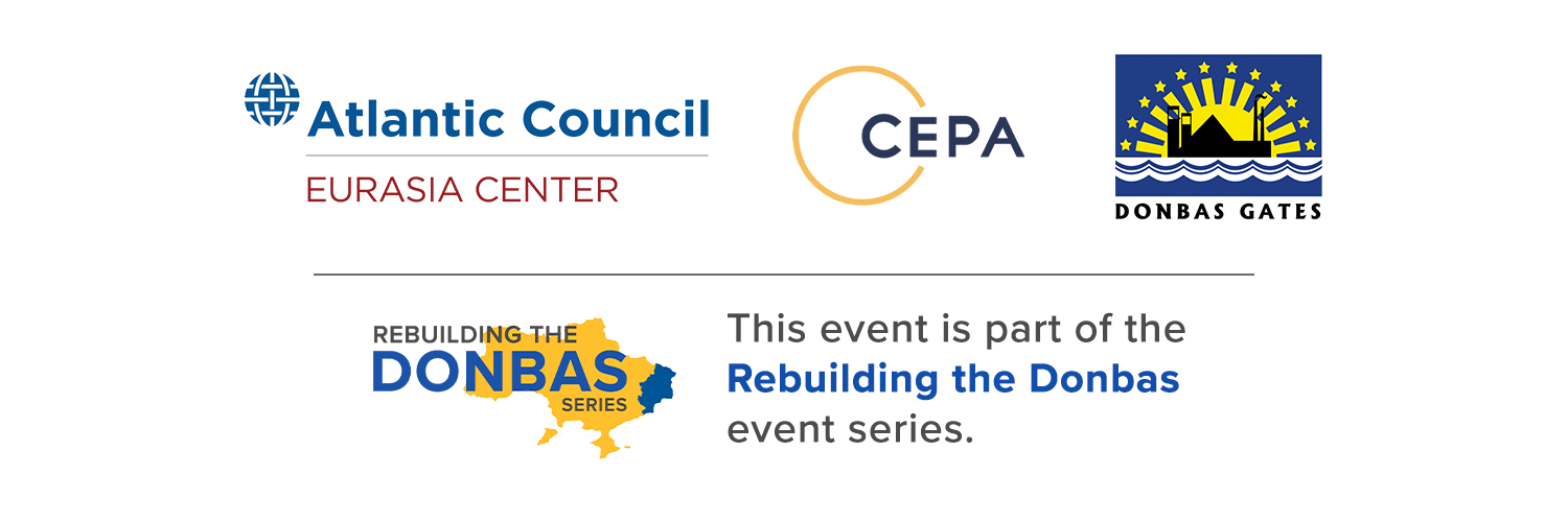 This event is part of the Rebuilding the Donbas event series.