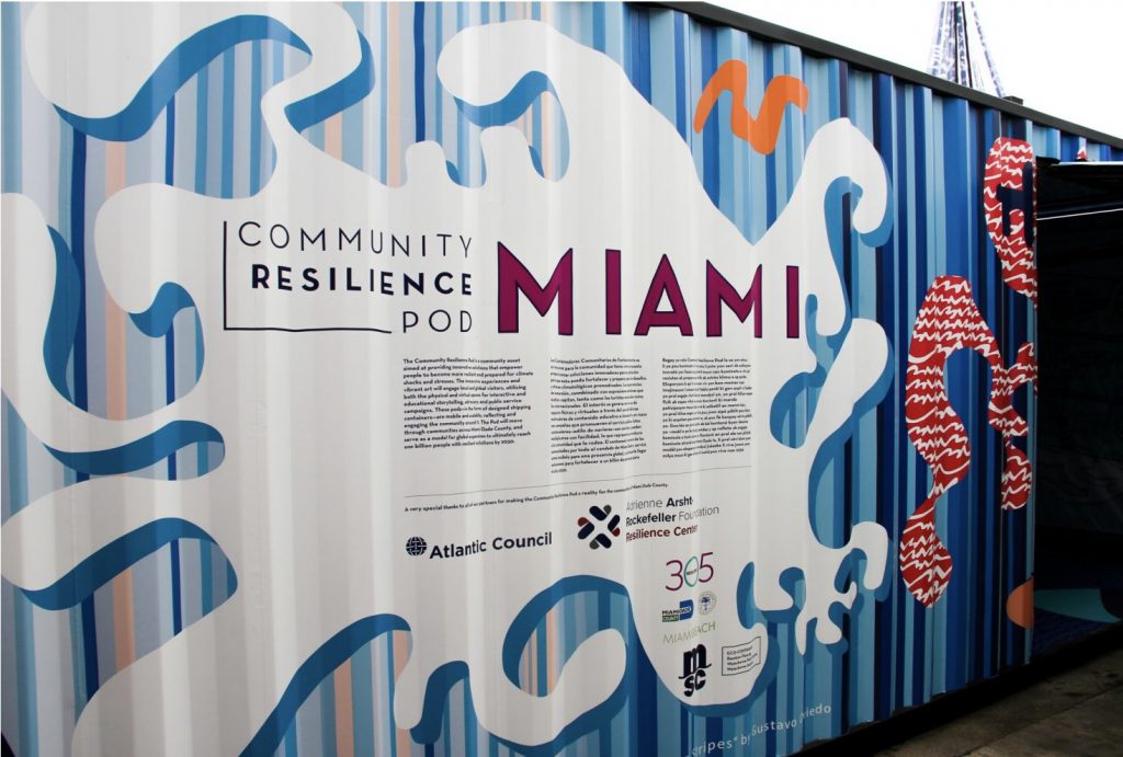 South Florida Officials, Resilience Experts Deploy First-Ever Mobile Resilience Pod for Rising Seas, Increased Temperatures and Pandemic Relief Efforts