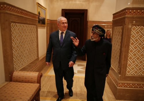 Gulf States - Netanyahu & Qaboos