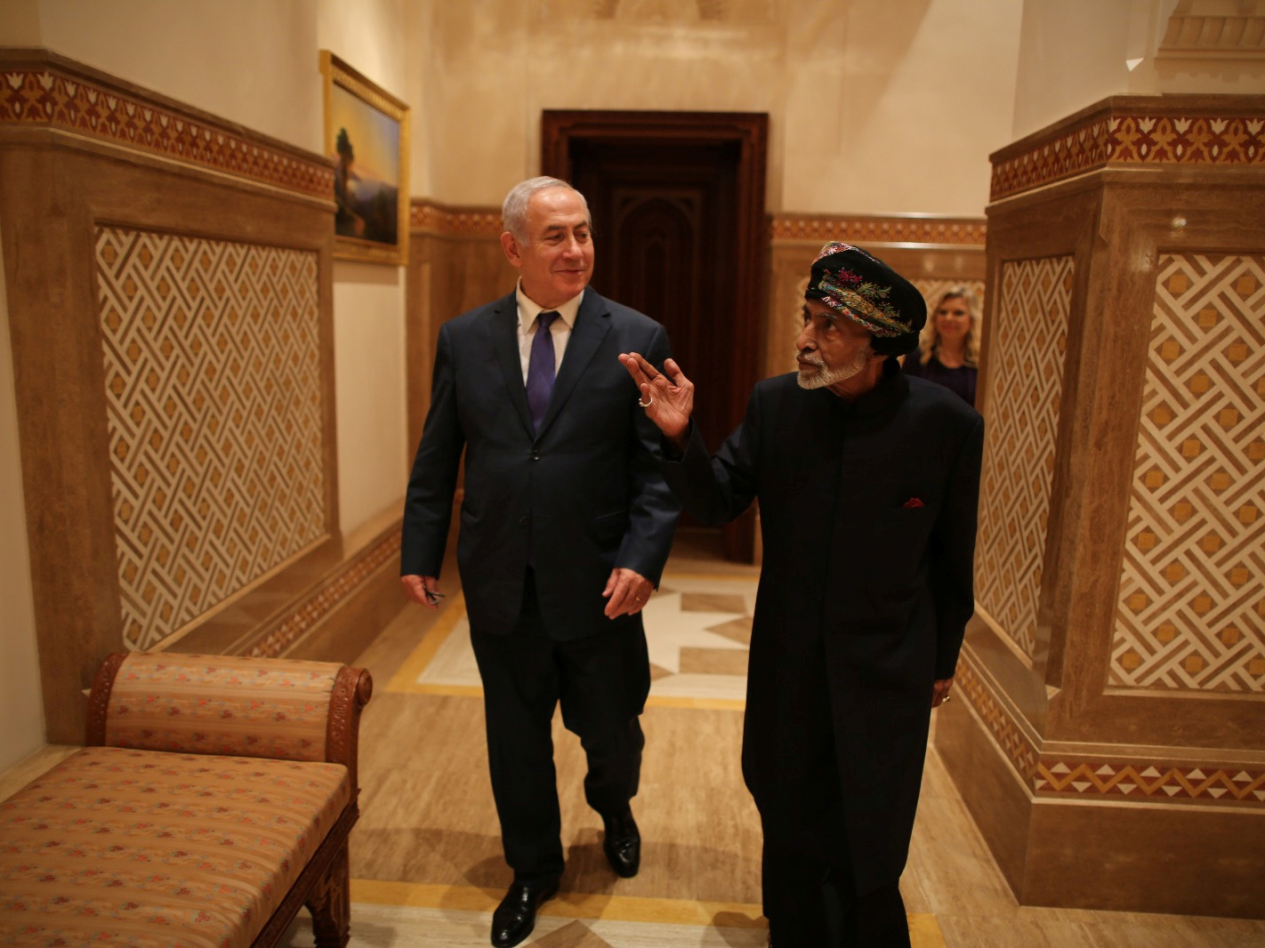 Gulf States - Netanyahu & Qaboos