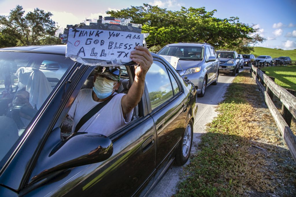 Food relief on the frontlines