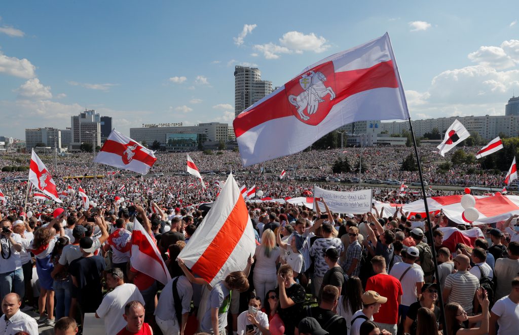 Dictator vs democracy: Belarus one year on