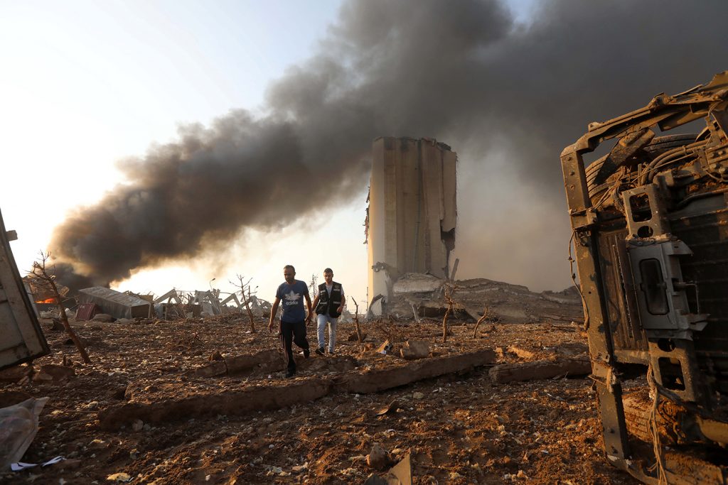 Scenes from a broken Beirut