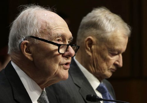 Brent Scowcroft 1925 – 2020