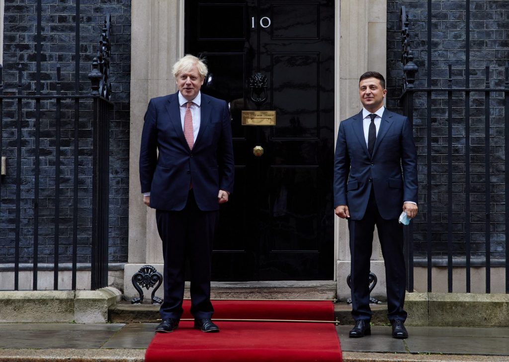 Britain and Ukraine unveil new strategic partnership