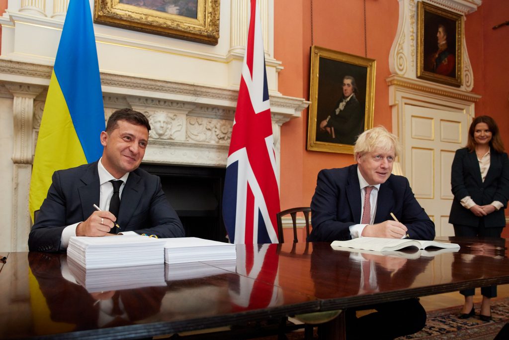 UK and Ukraine sign historic post-Brexit free trade deal