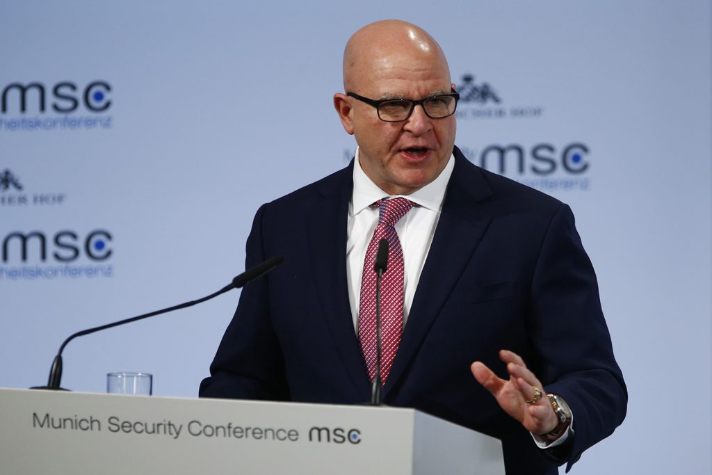 H.R. McMaster to Biden: Don’t let up on competition with China