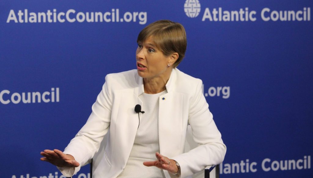 Estonian President Kersti Kaljulaid on combating digital threats with ‘trusted connectivity’