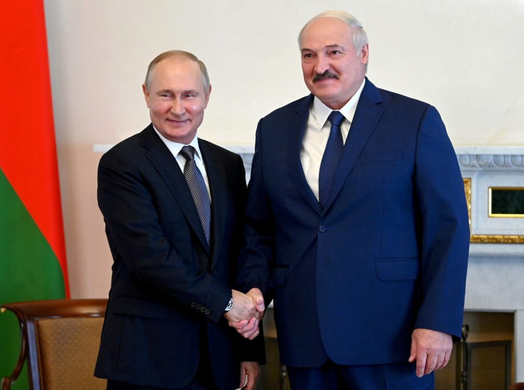 Lukashenka goes all in with Putin