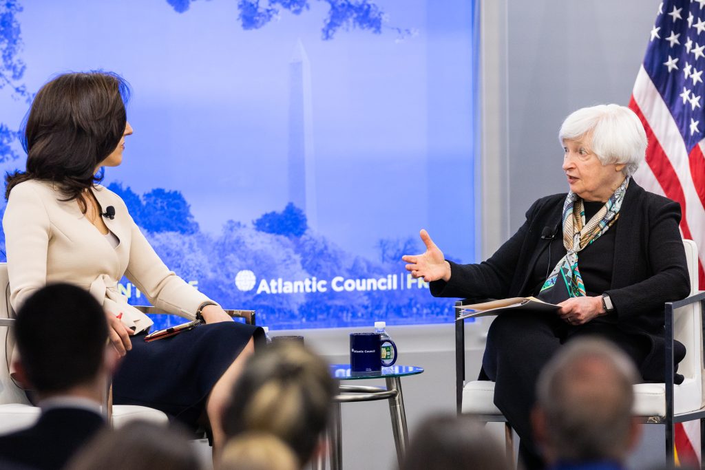Janet Yellen’s message to the world: There can be no ‘sitting on the fence’ on Russia