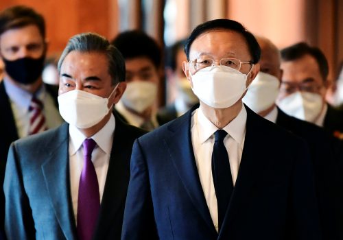 Men wearing masks