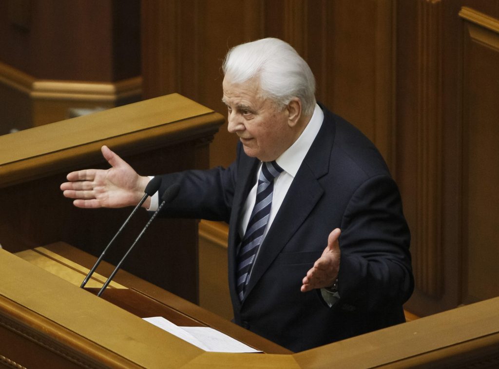 Independent Ukraine’s first president Leonid Kravchuk dies aged 88