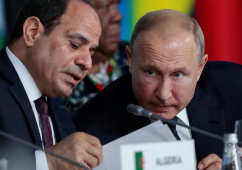 Egypt is cozying up to Russia. It’s time for the US to step in.