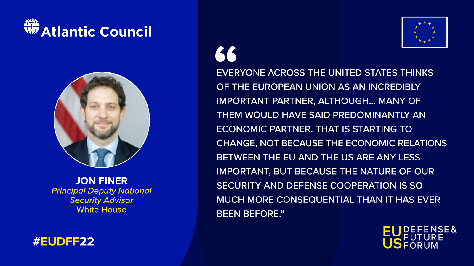 2022 EU-US Defense & Future Forum - Atlantic Council