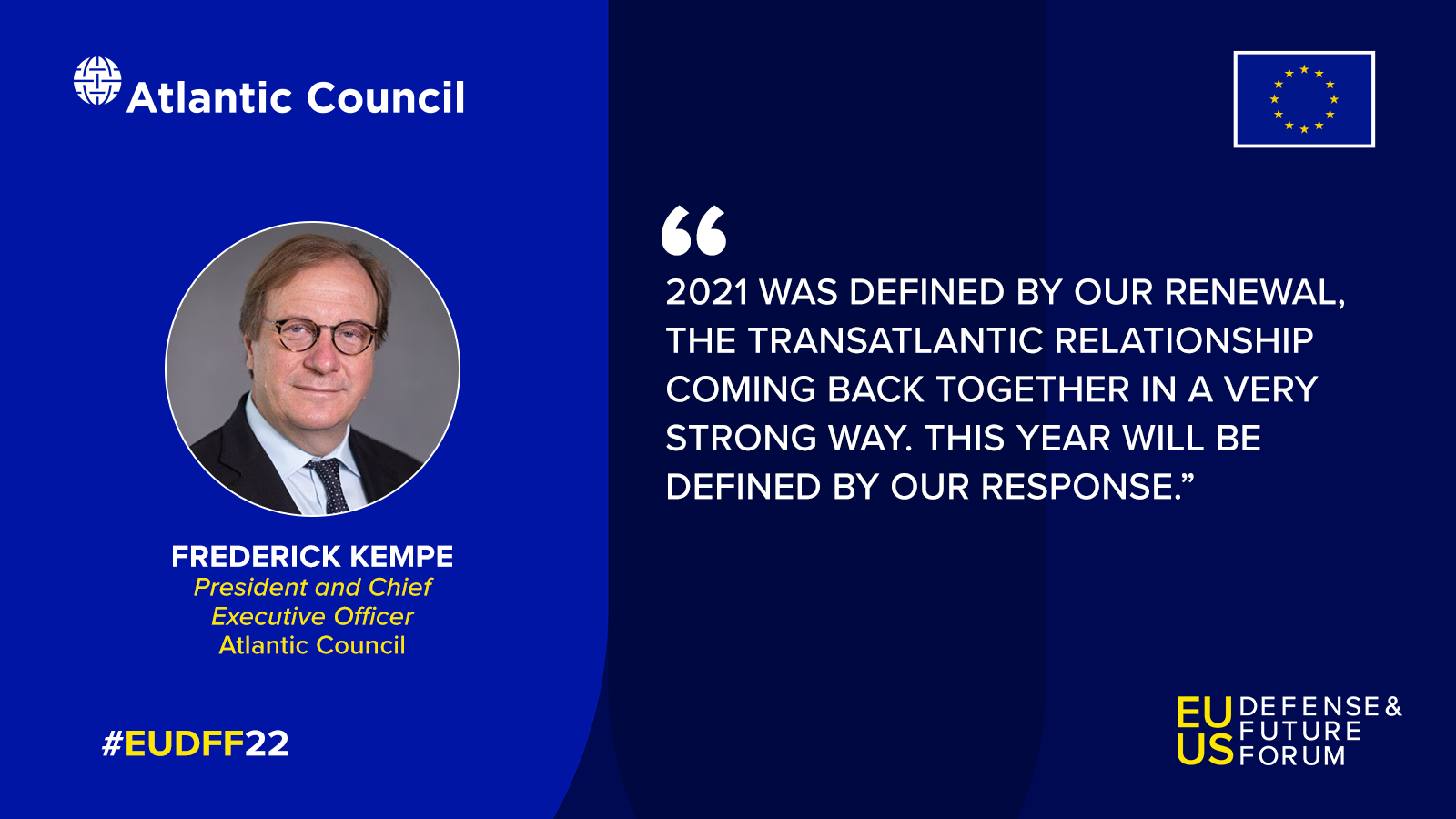 2022 EU-US Defense & Future Forum - Atlantic Council