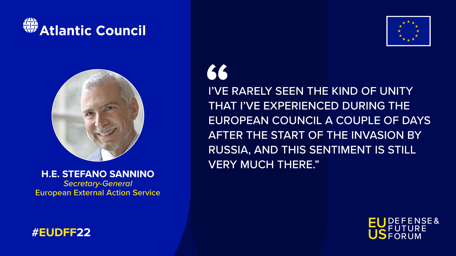 2022 EU-US Defense & Future Forum - Atlantic Council