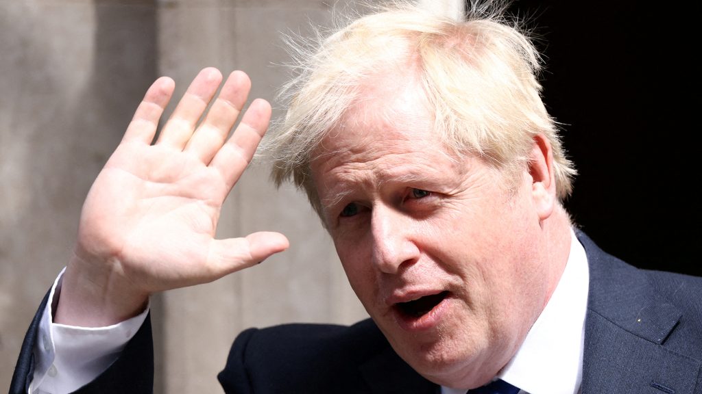Boris Johnson resigns as MP