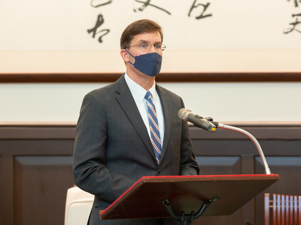 Former US Defense Secretary Esper's five point plan for Taiwan to