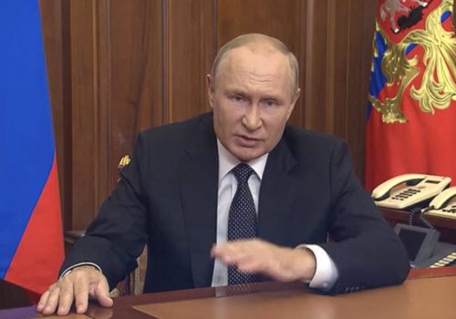 Putin denounces imperialism while annexing large swathes of Ukraine