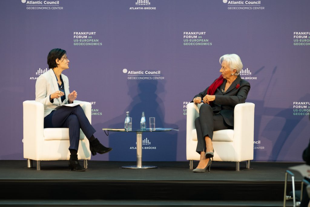 Full transcript: Christine Lagarde on fighting inflation, coordinating monetary policy, and creating a digital euro - Atlantic Council