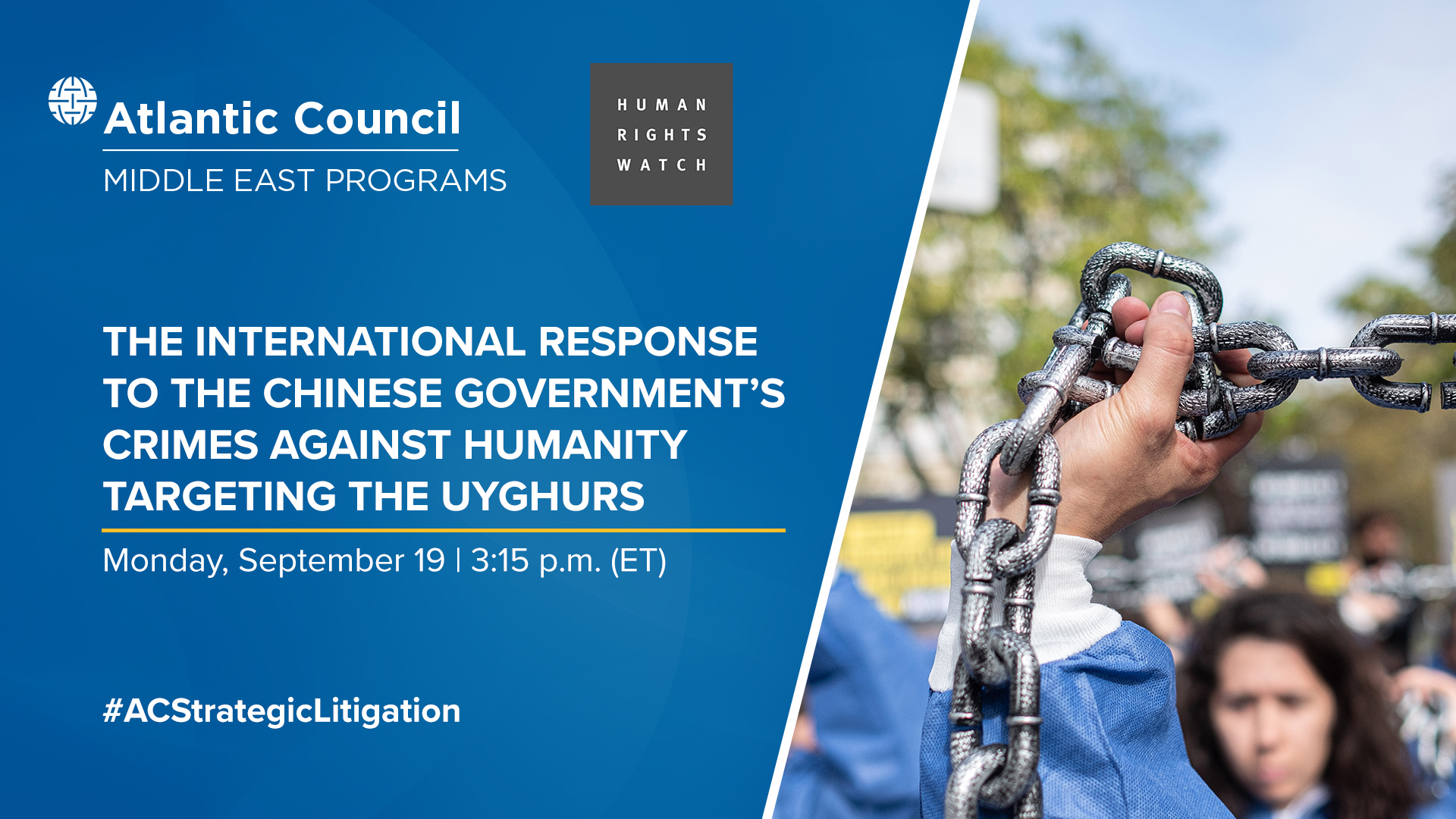 The international response to the Chinese government’s crimes against ...