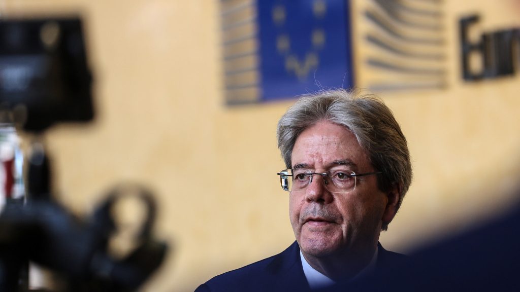 The EU and US must continue to work together, as a recession ‘can no longer be ruled out,’ says Paolo Gentiloni