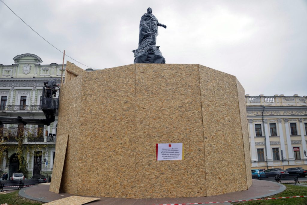 Odesa rejects Catherine the Great as Putin’s invasion makes Russia toxic