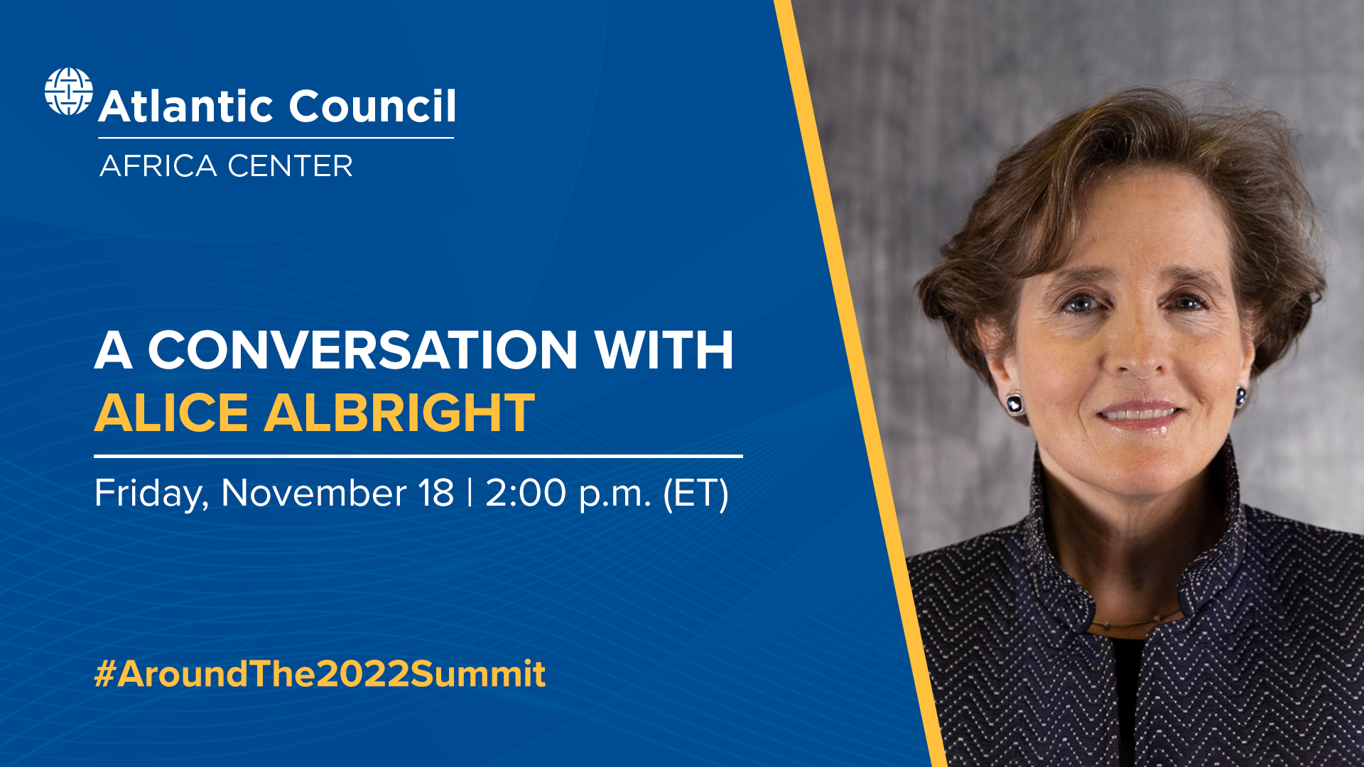 A conversation with Alice Albright Atlantic Council