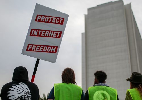 Canadian Deputy Foreign Minister David Morrison and US Deputy National Security Advisor Anne Neuberger on the importance of the Freedom Online Coalition