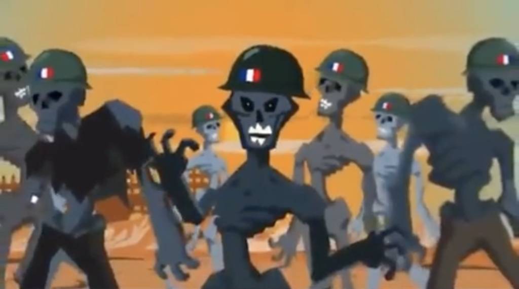 Russian War Report: Wagner Group fights French ‘zombies’ in cartoon propaganda