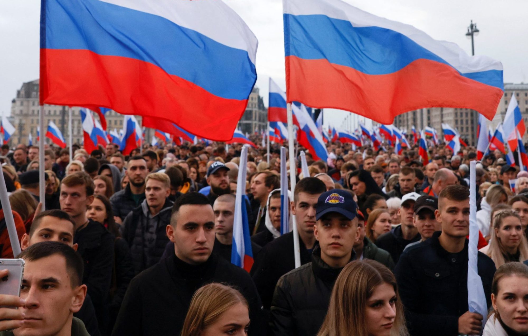 Pro-Russian flag of Chechnya (Russia, 1990s)