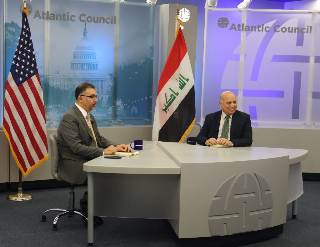 A conversation with Fuad Hussein, deputy prime minister and minister of foreign affairs of the Republic of Iraq