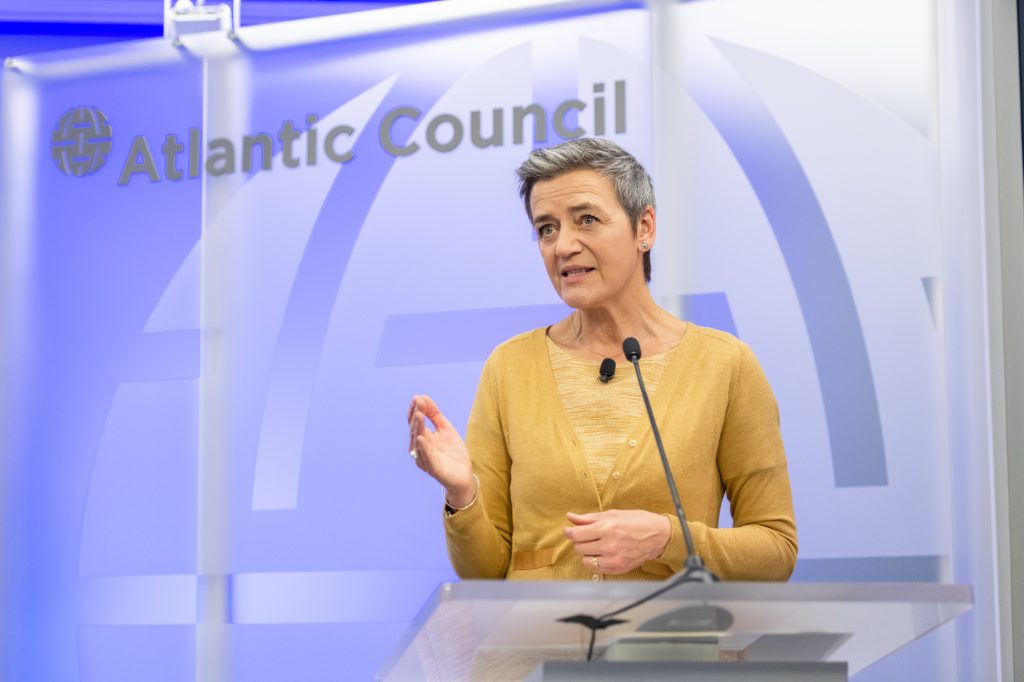 European Commission’s Margrethe Vestager: Europe must de-risk, not de-couple, from China