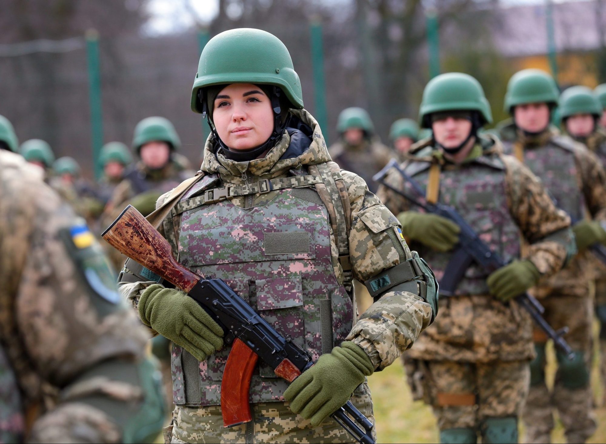 Ukraines women are playing a key role in the fight against Russia picture picture