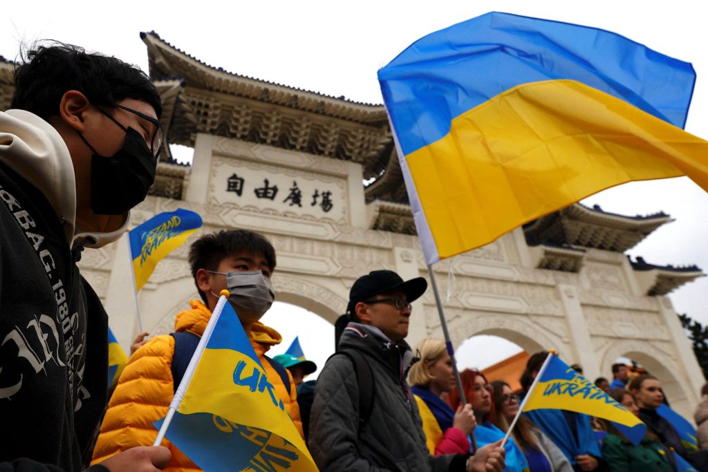 Taiwan supports Ukraine and studies country’s response to Russian invasion