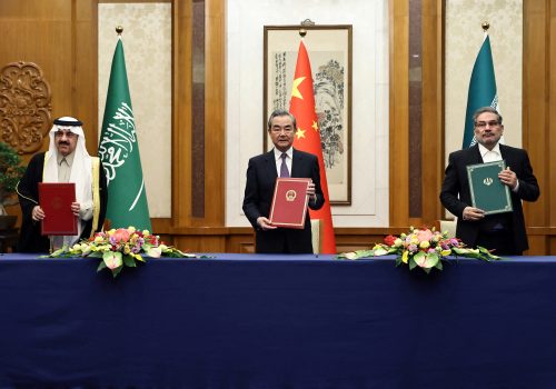 China’s Role in Conflict Mediation in the Middle East