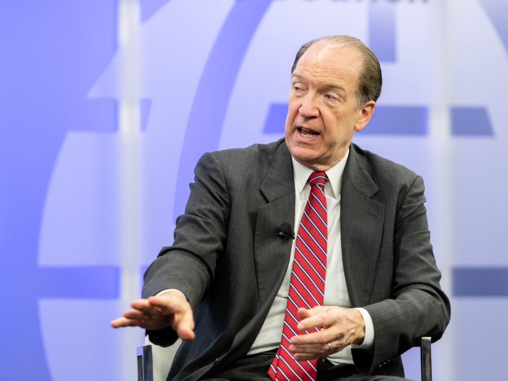 David Malpass on China’s role in the World Bank and how to prevent a ‘lost decade for growth’