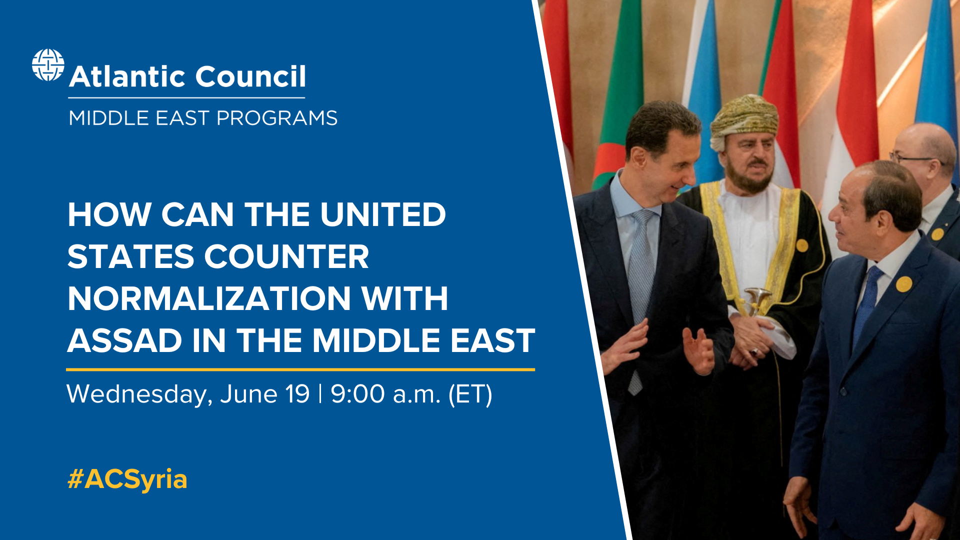 How can the United States counter normalization with Assad in the ...