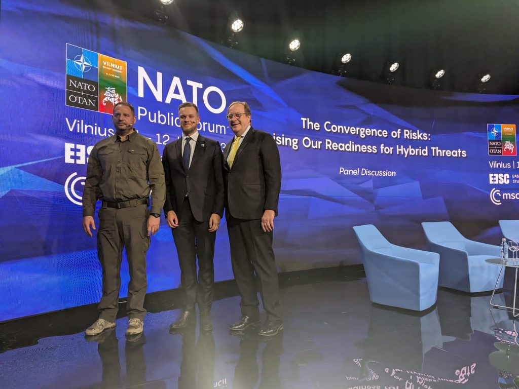 Ukraine’s Andriy Yermak and Lithuania’s Gabrielius Landsbergis on the path ahead for Ukraine to join NATO